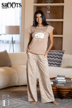 Bear Design Pajama Set